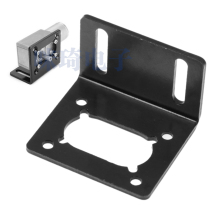 JGY370 motor fixed seat All Metal Gear Turbo Worm DC 12v geared motor bracket