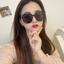 Stars with the same new Korean version of the big box 100 lap sunglasses personality square minimalist sunglasses female display face small sunglasses