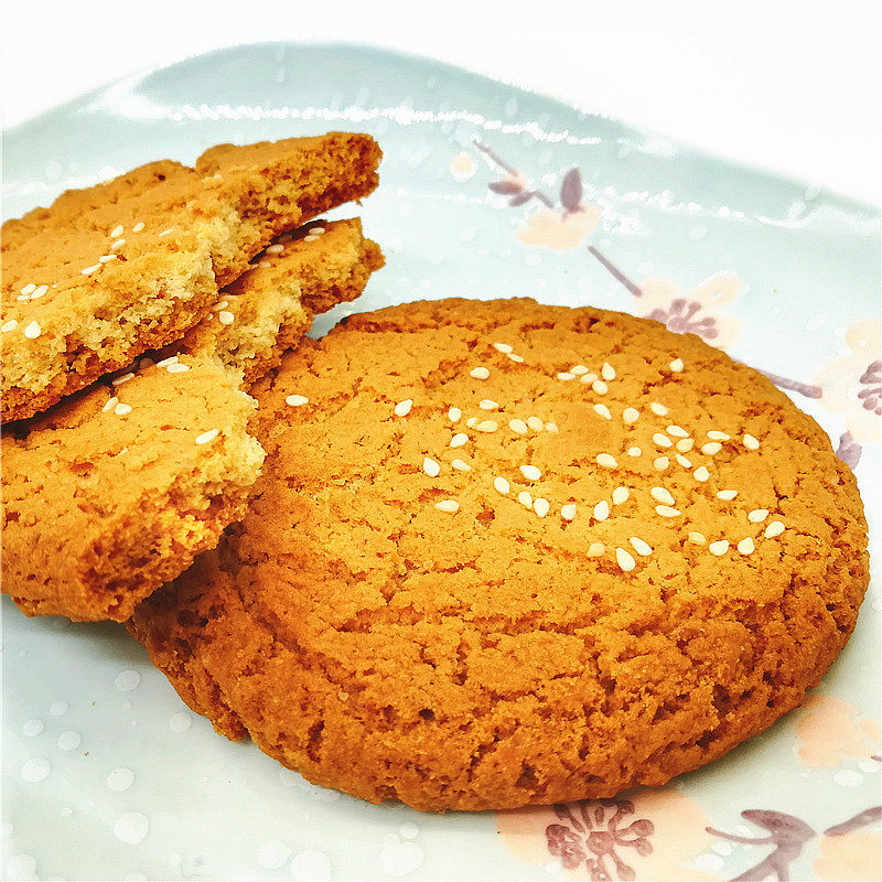 正宗芝麻桃酥传统糕点心酥脆核桃酥饼干好吃的桃酥大王500g包邮