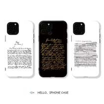 Great Man manuscript for Apple 12 Protective Case iPhone xs 11pro max xr6s78plus Phone case