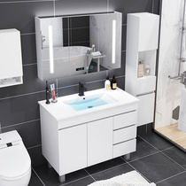 Bathroom cabinet Modern simple wall-mounted bathroom sink wall cabinet basin washbasin cabinet washbasin cabinet combination