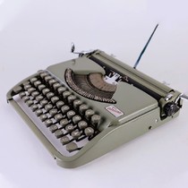 German Groma ultra-thin vintage mechanical antique typewriter can be typed retro English classic gift collection