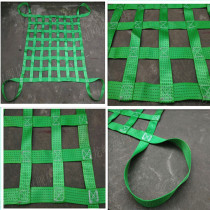Storage terminal special lifting hoisting net bag flat lifting net Marine shark hanging net container block