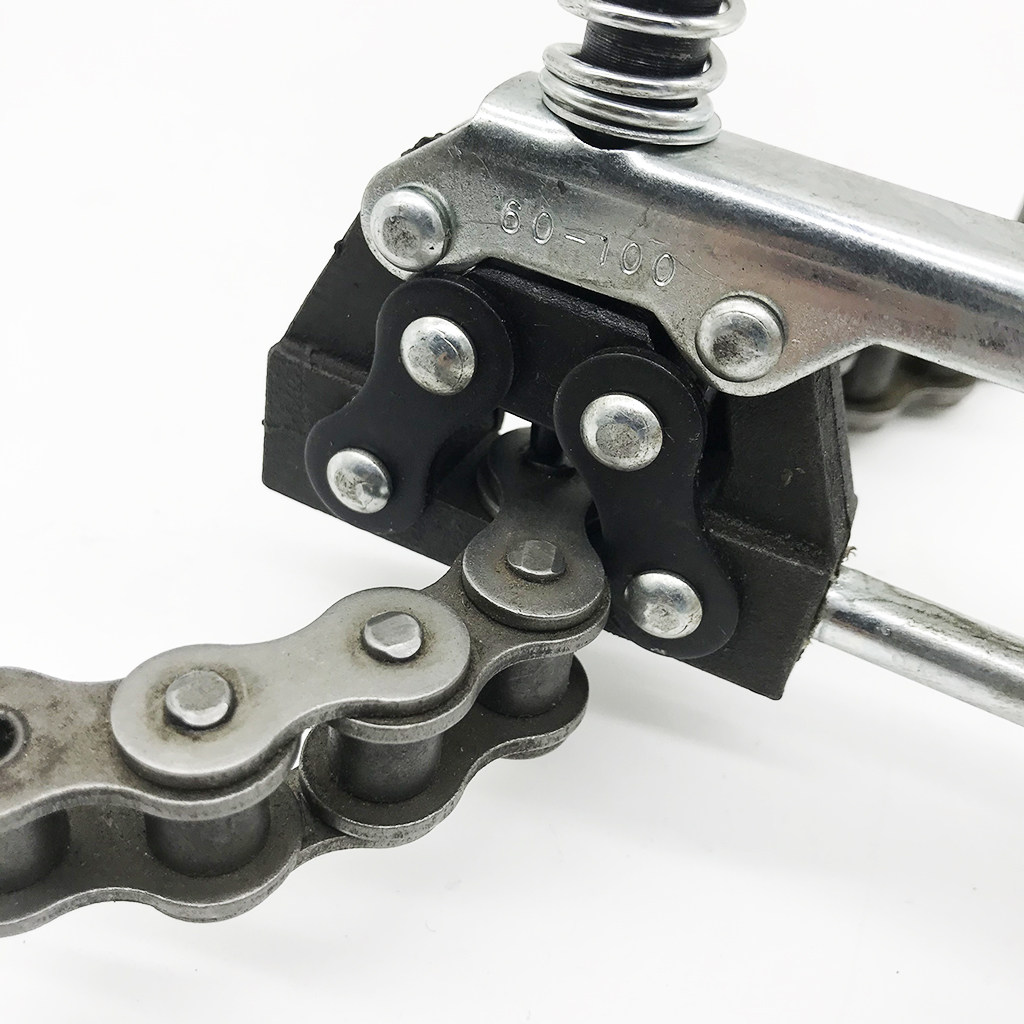 接链条工业拆链器车链拆卸钳式顺手张紧器4分拆装通用摩托车