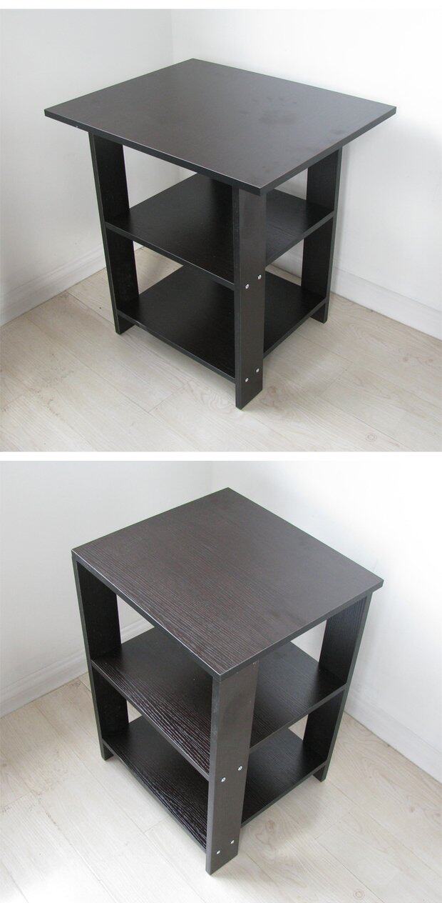 现代简约小桌子 小茶几置物桌 床边桌柜 收纳储物架桌 台子边角几