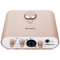 Aiken ICON Uports2 external sound card set usb computer mobile phone call Maitong electric sound network Red Anchor