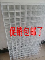 Mesh grid subnet adhesive hook stalls shelf wire mesh frame jewelry rack store iron grid supermarket promotion