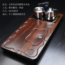 The whole black sandal tea plate is fully automatic electrical appliances