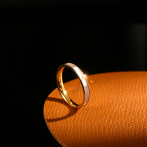 Forefinger White Fritillary Ring Women Ins Tide Light Extravagant design High level Sensation Vegetarian Circles Ring Temperament Refined minimis