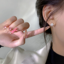 Six Mango Star Earrings 2022 Advanced Senses Light Lavish Fashion Ear Nail 2021 New Tide Ear Button Collar Accessories Womens Pure Silver