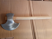(Tianjia Iron Shop)Wide tomahawk Li Kui Axe Town House evil axe Hand forged tomahawk Heavy axe Water margin