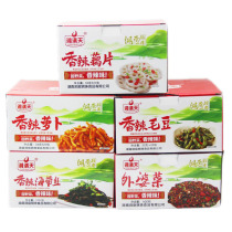 Xiangfull Tiangranny Vegetable Lotus Root Slices Golden Needle Mushrooms Kelp Silk Bean Corner Lake Nante Produce Leftover Rice Vegetable Jam Vegetable Pickle 20 Box