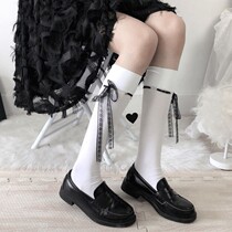 Japanese Lolita soft sister mid-length tube jk student wild thin legs cute color socks female summer thin section