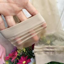 Rain silk Crystal socks ladies short stockings womens short socks short tube thin anti-hook silk short transparent socks Summer 2006