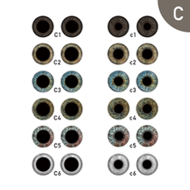 (Memeballs CASMO) blythe small cloth eye sheet Cloth Eye Sheet Custom Live-action Glass Eyepiece Cc Group