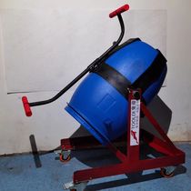 Mixing 2 packs of self-leveling construction cement sandpaper epoxy floor transportation mixing bucket truck 60L mixing bucket