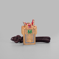 Rongchao carved saddle high-quality specialty craft gift birthday gift 16gu plate companion gift