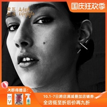 Love tile life 2 pieces 75 fold Israel Contour simple personality boutique gift gold-plated sterling silver handmade earrings