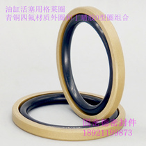 Hydraulic cylinder oil seal Glai ring STD BSF type 200*179*8 1 piston with combined sealing ring