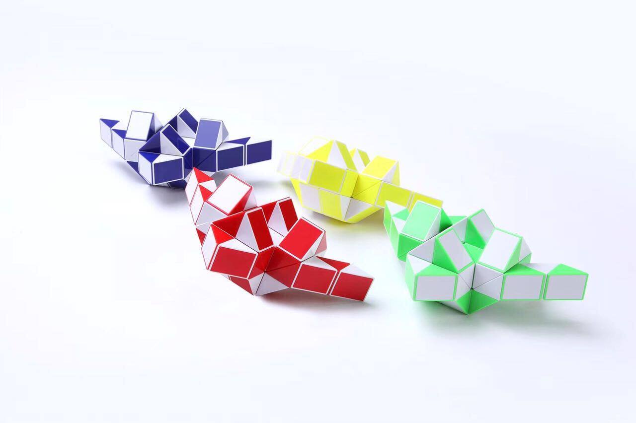 神洲玩具旋风小子 魔尺48段儿童益智魔棍魔条玩具 48节变形玩具