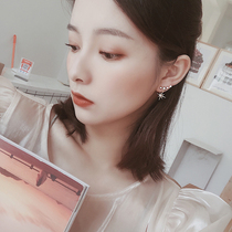 No ear hole can wear super fairy ear clip female forest cold wind ear clip no ear hole female 2019 new earrings fairy Air