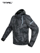TPAC Trailblas Motorcycle Riding Suit Casual Male Locomotive Jacket Autumn Winter Waterproof Anti-Fall Season Camouflak
