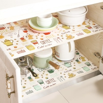 Kitchen cutable printing Anti-oil cabinet pad Drawer pad paper moisture-proof household multi-function waterproof pad Desktop sticker