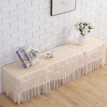 Home TV cabinet dust cover European fabric lace living room TV cabinet cover cloth towel shoe cabinet cover nail table simple