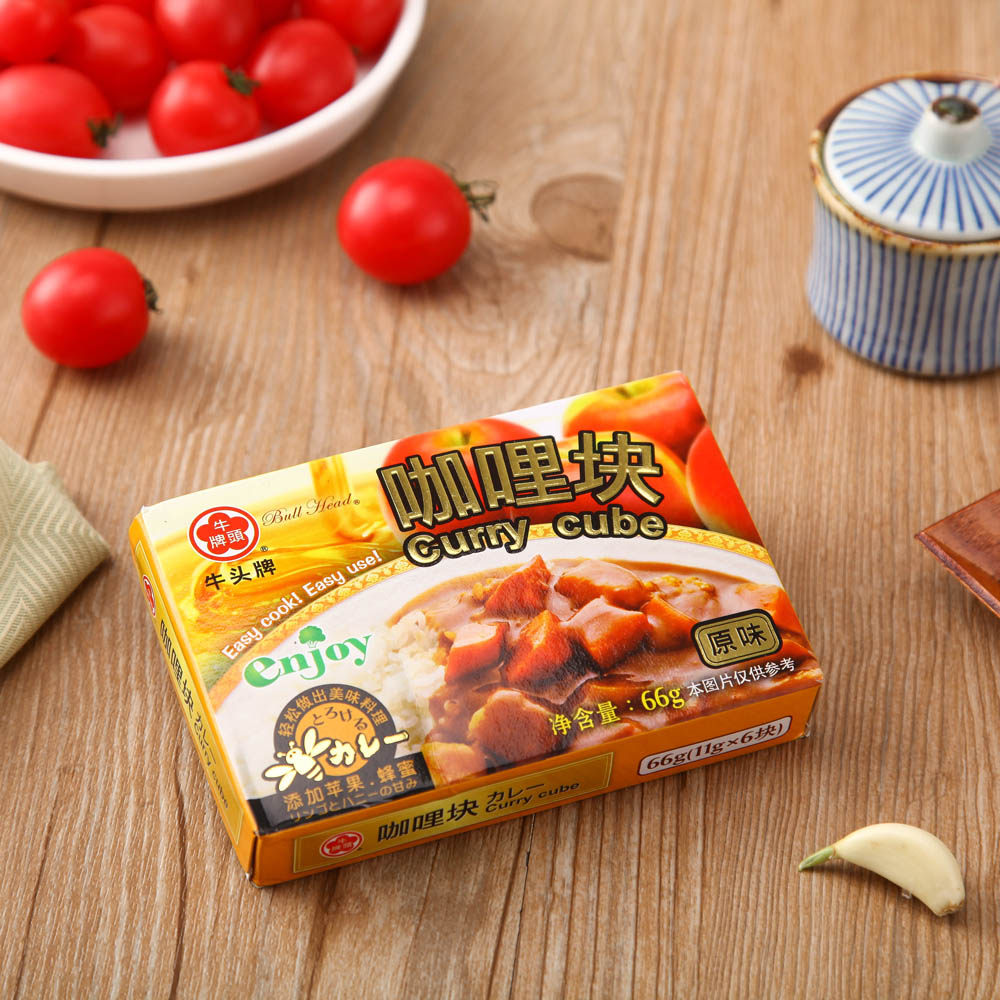 【天猫超市】中国台湾进口 牛头牌咖喱块 66g/盒 来自台湾