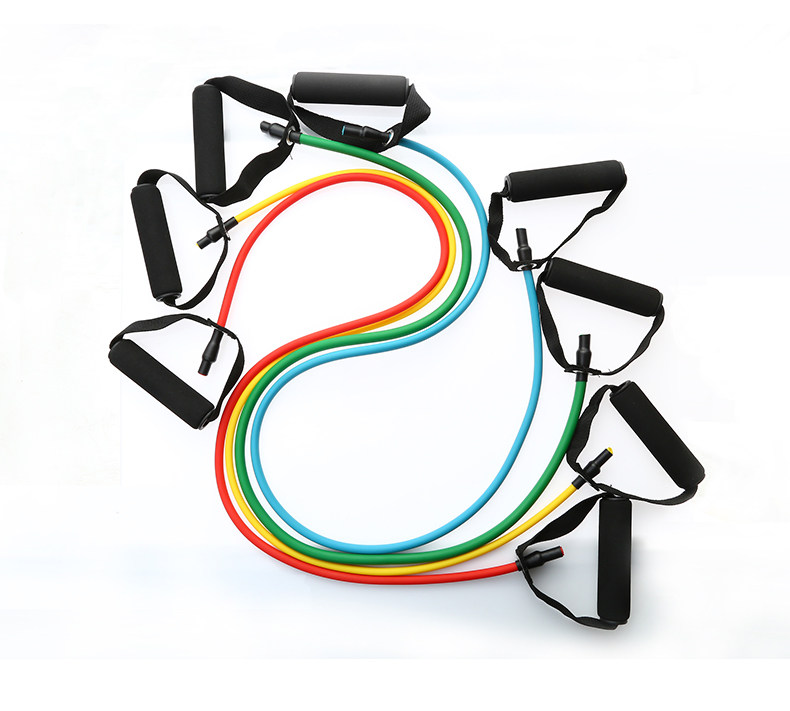 一字拉力绳健身弹力绳 拉力器 拉力带 用器材 男女瑜伽绳力量训练