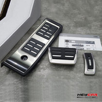 Suitable for Audi A4B9A5Q5LQ7A6LC8 imported metal pedal three-piece set non-slip wear-resistant