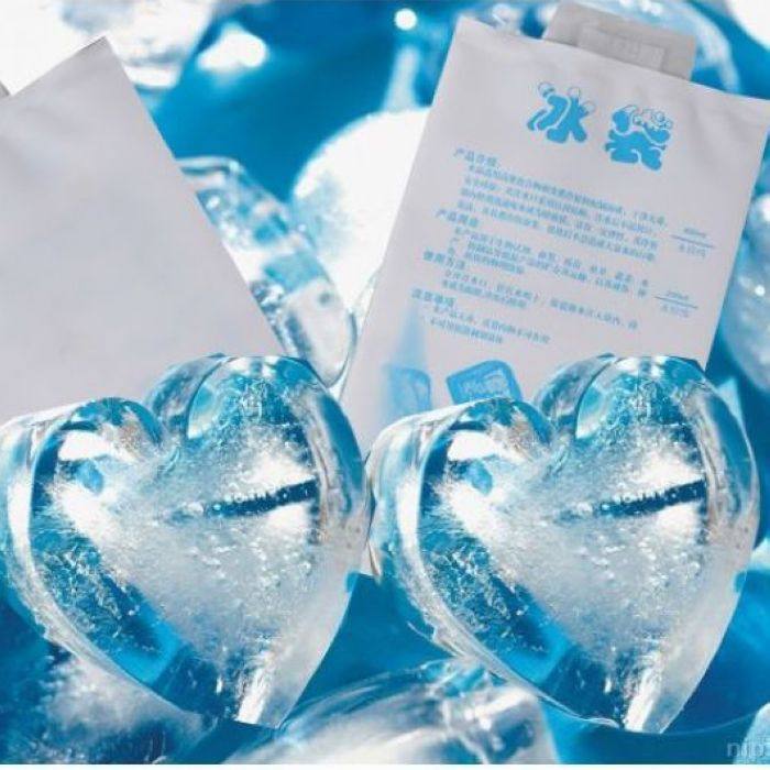 航空冰袋降温注水冰袋加厚冰包母乳保鲜冷藏降温保温袋400m