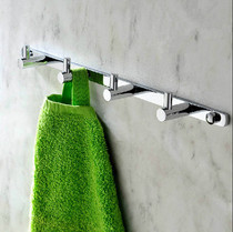 German contemporary bathroom high-end clothes hook row hook Hanging clothes hook Coat hook Solid clothes All copper hook Towel hook