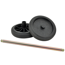 Lanpoetry Outdoor Sanitation Trash Can Lid Wheel Iron Shaft Bolt 100L 100L 120L 240L 240L Trash Can Accessories