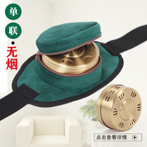 Single pure copper moxibustion box Portable moxibustion smoke-free Single smoked warm moxibustion box Warm moxibustion appliance Neck waist and abdomen thickened multi-purpose models