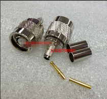 TNC male female pin crimping connector matching RG58 cable RP-TNC-J-3 walkie talkie TNC reverse pole plug