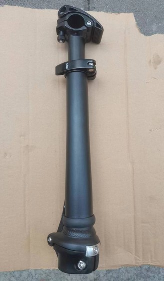 Dahang P8P18 412 K3 Double Connection Quick-Removing Zero Degree Head Tube Telescopic Double Section Head Tube 접이식 수직 파이프에 새 적응 Dahang P8P18 412 K3 Double Connection Quick-Removing Zero Degree Head Tube Telescopic Double Section Head Tube 접이식 수직 파이프에 새 적응