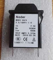 Nader Liangxin NDB3-30Z4 equipment circuit breaker 80VDC 2 5A overcurrent protector switch