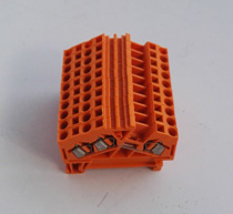 Original German WAGO WAGO 280-654 2 5 square three-wire inclined terminal orange spot
