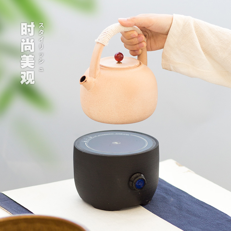 The coarse pottery TaoLu kettle boiling tea stove teapot small size electric mini home cooked tea, tea tea set