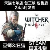 STEAM正版The Witcher 3 巫师3狂猎国区礼物