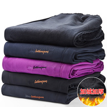 New stormtrooper pants mens autumn and winter outdoor pants women plus velvet thickened warm loose waterproof fleece pants mountaineering pants tide