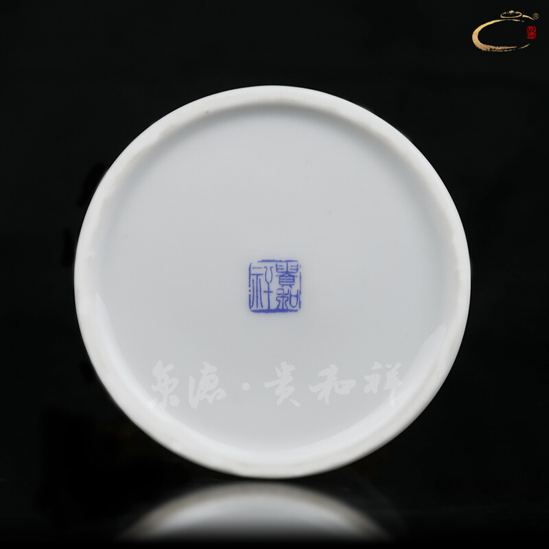 Jing DE and auspicious hand - made up with caddy fixings jingdezhen ceramic POTS of tea gift packing box medium size pot