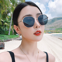 Sunglasses women retro port wind 2020 new trend anti-UV ins sunglasses 2019 Korean version of the big face is thin