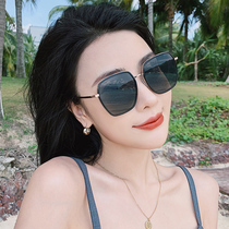 Sunglasses 2020 new fashion womens Korean version of the anti-UV sunglasses net red with the same fashion ins retro port wind