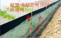 Lobster escape net crab water Net hairy crab crayfish seedling escape membrane mesh pond culture fence
