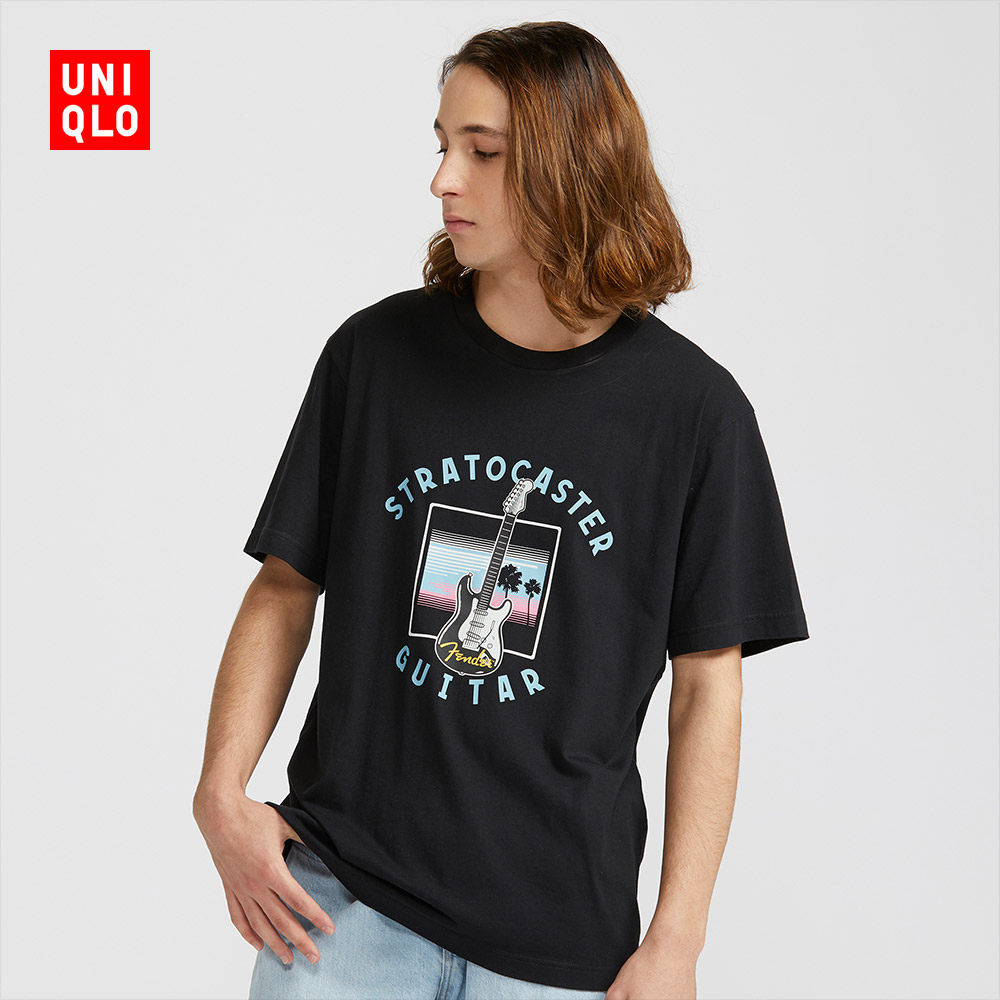 17日0点优衣库427648男装女装utthebrandsmusic印花t恤短袖