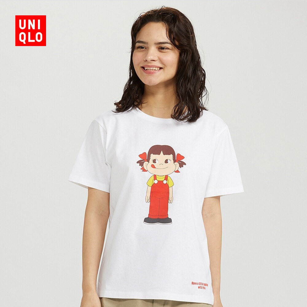 uniqlo优衣库424813女装utbrandshandbag印花t恤短袖