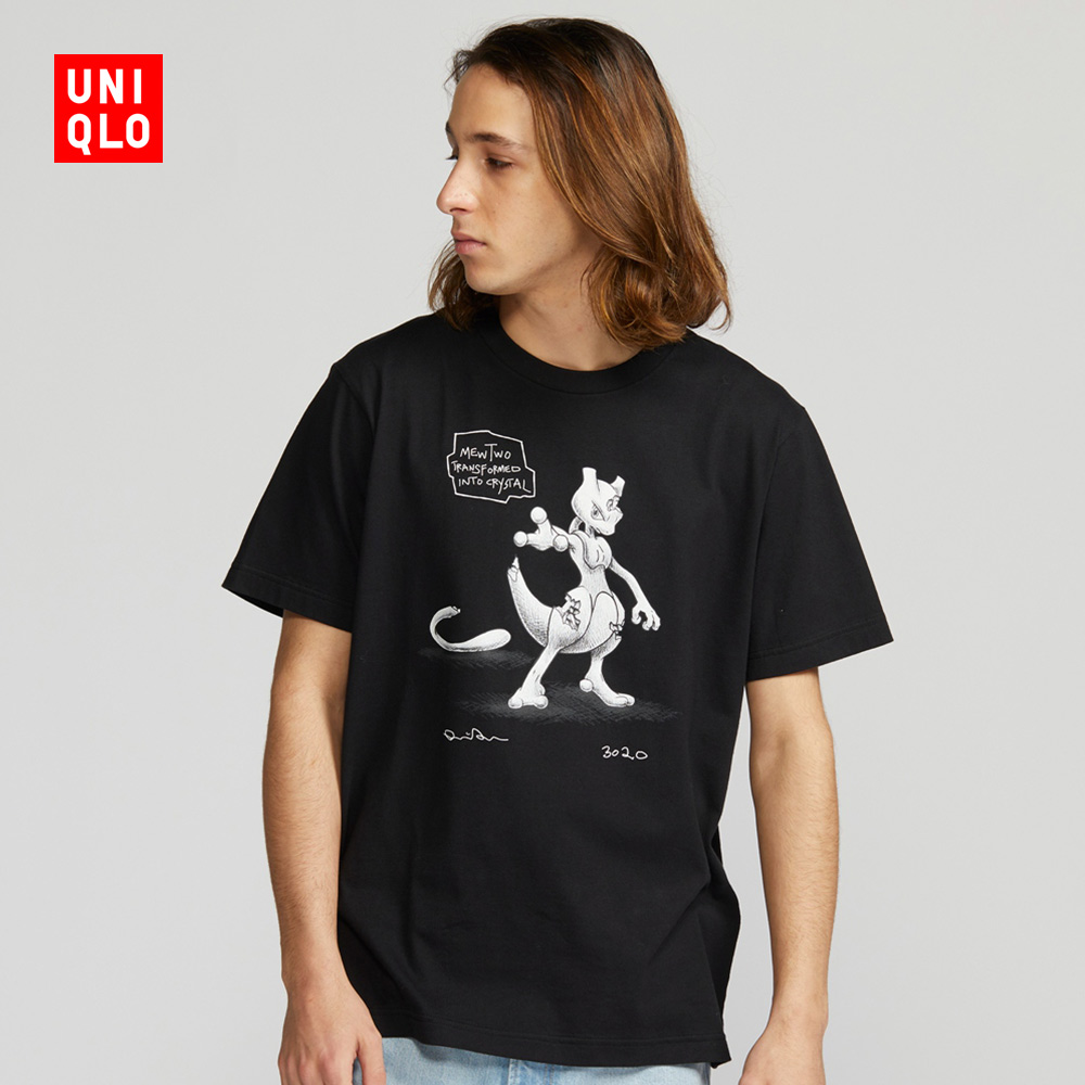 uniqlo优衣库430585男装utdaxpokémon印花t恤宝可梦