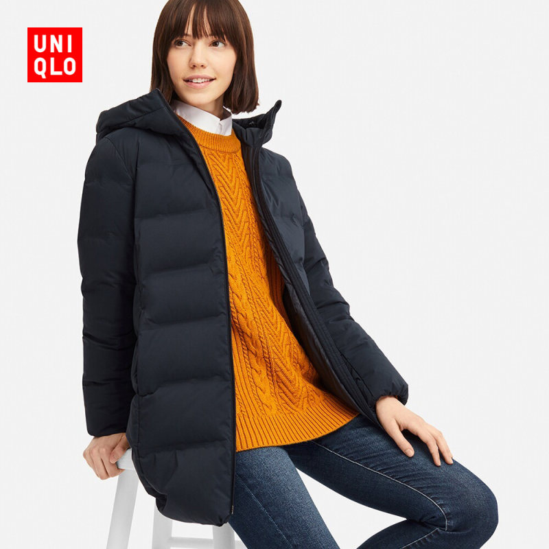 女装 无缝羽绒大衣 409124 优衣库uniqlo